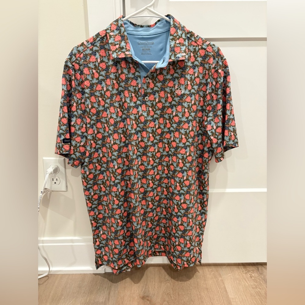 NWT Good Good Golf Through the Green Polo Retails for $75